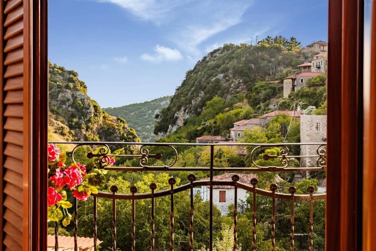 Stemnitsa Stone Residence - Cosy Mountain Escape Exterior foto